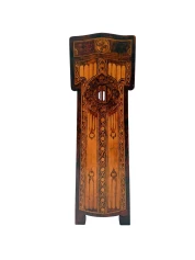 Aesthetic Movement Umbrella Stand, Hand-Painted Fruitwood, 1890s